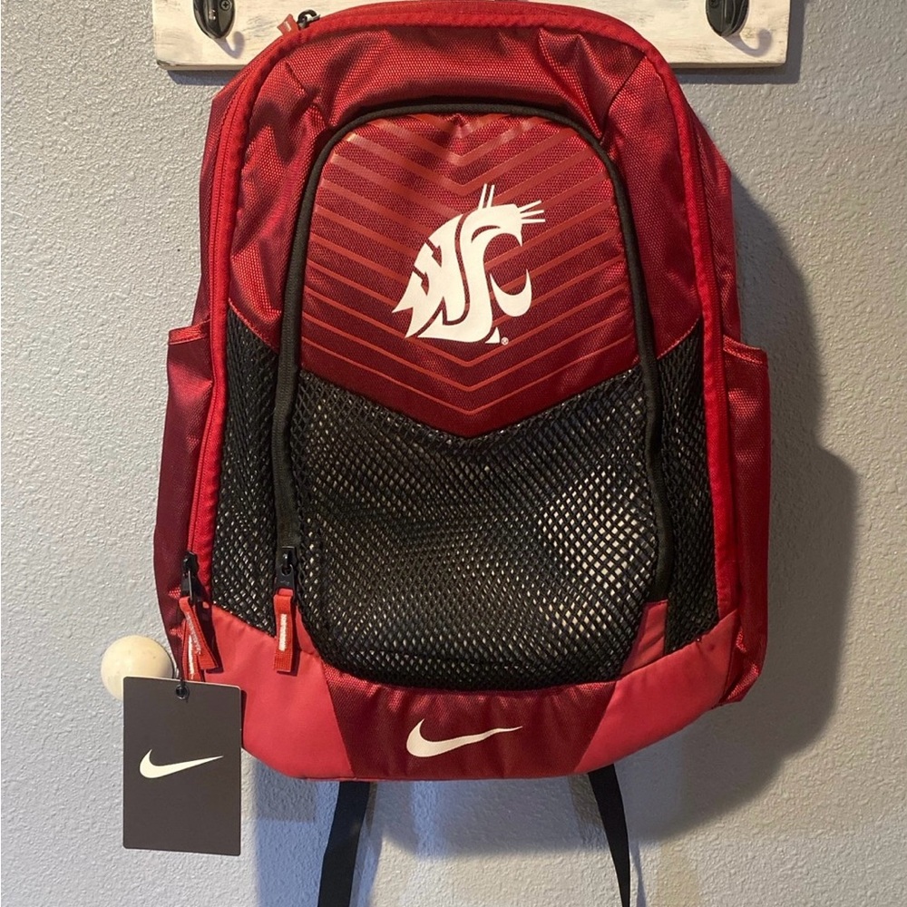 Nike Max Air Vapor Power Max Air WSU Backpack NWT Washington State Cougars Cougs